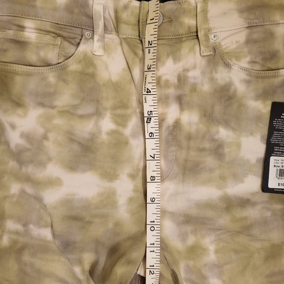 Hudson Barbara High Waisted Super Skinny Ankle Sage Fatigue Size 31 - Picture 11 of 16